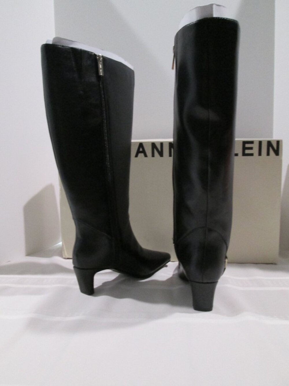 Anne Klein Women's Iverson Knee High Wide Calf Dress Boots - Picture 10 of 14
